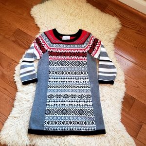 HANNA ANDERSSON Girls 2T Nordic sweater dress